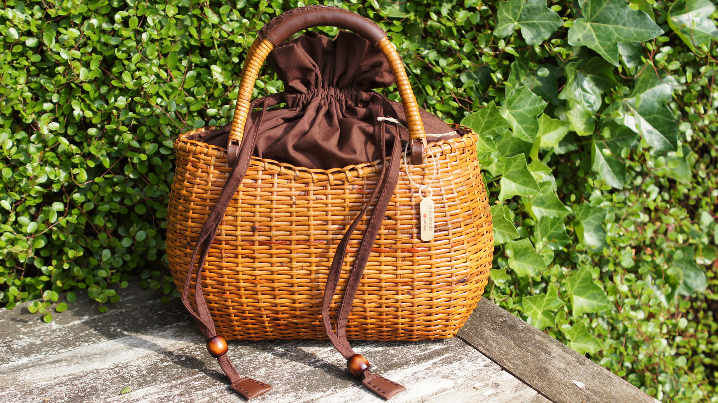 Premium Rattan Bag *Ceria* handmade fashion handbag straw bag purse woven