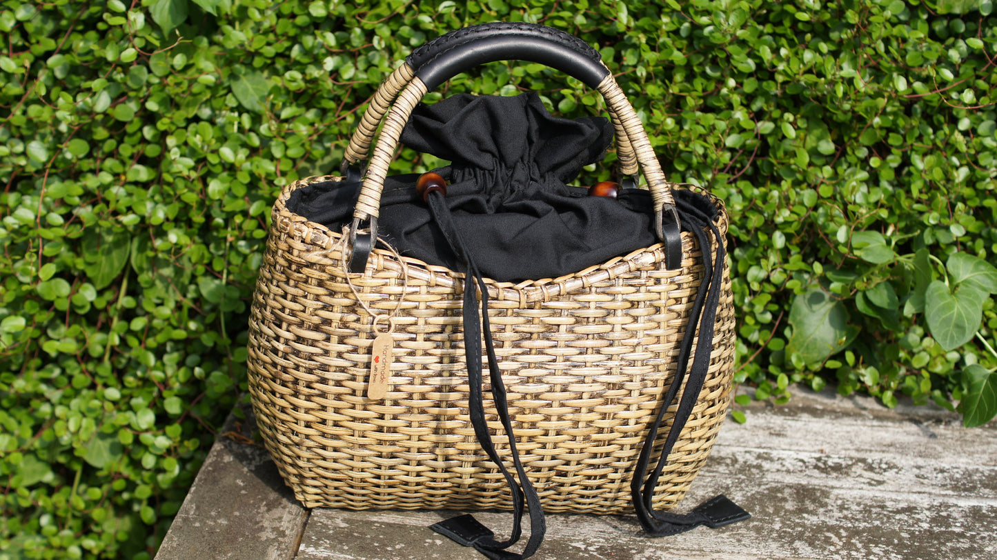 Premium Rattan Bag *Ceria* handmade fashion handbag straw bag purse woven