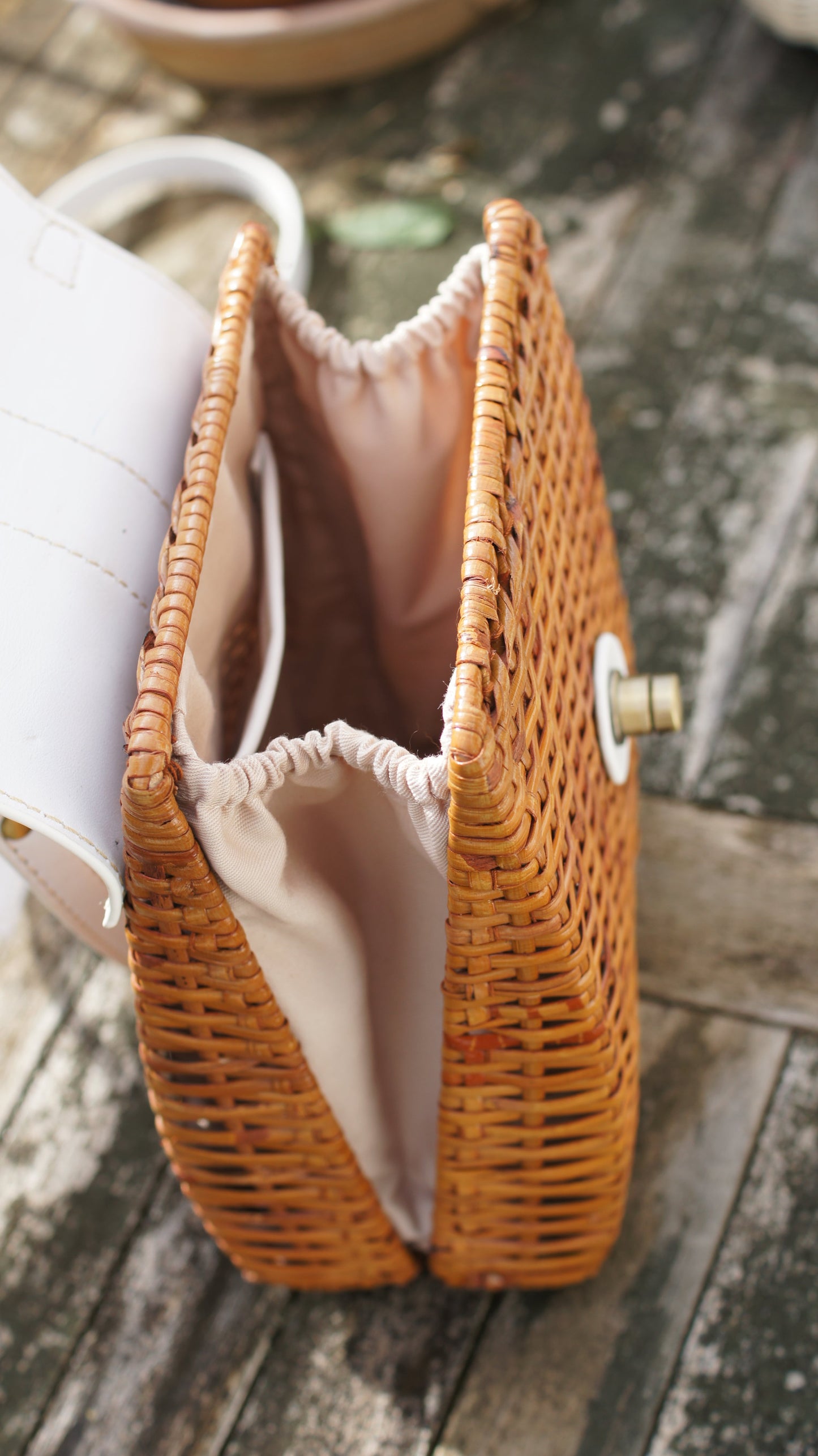 Premium Rattan Bag *Mungil* handmade fashion Handbag Straw Bag Rattan Purse Woven Bag