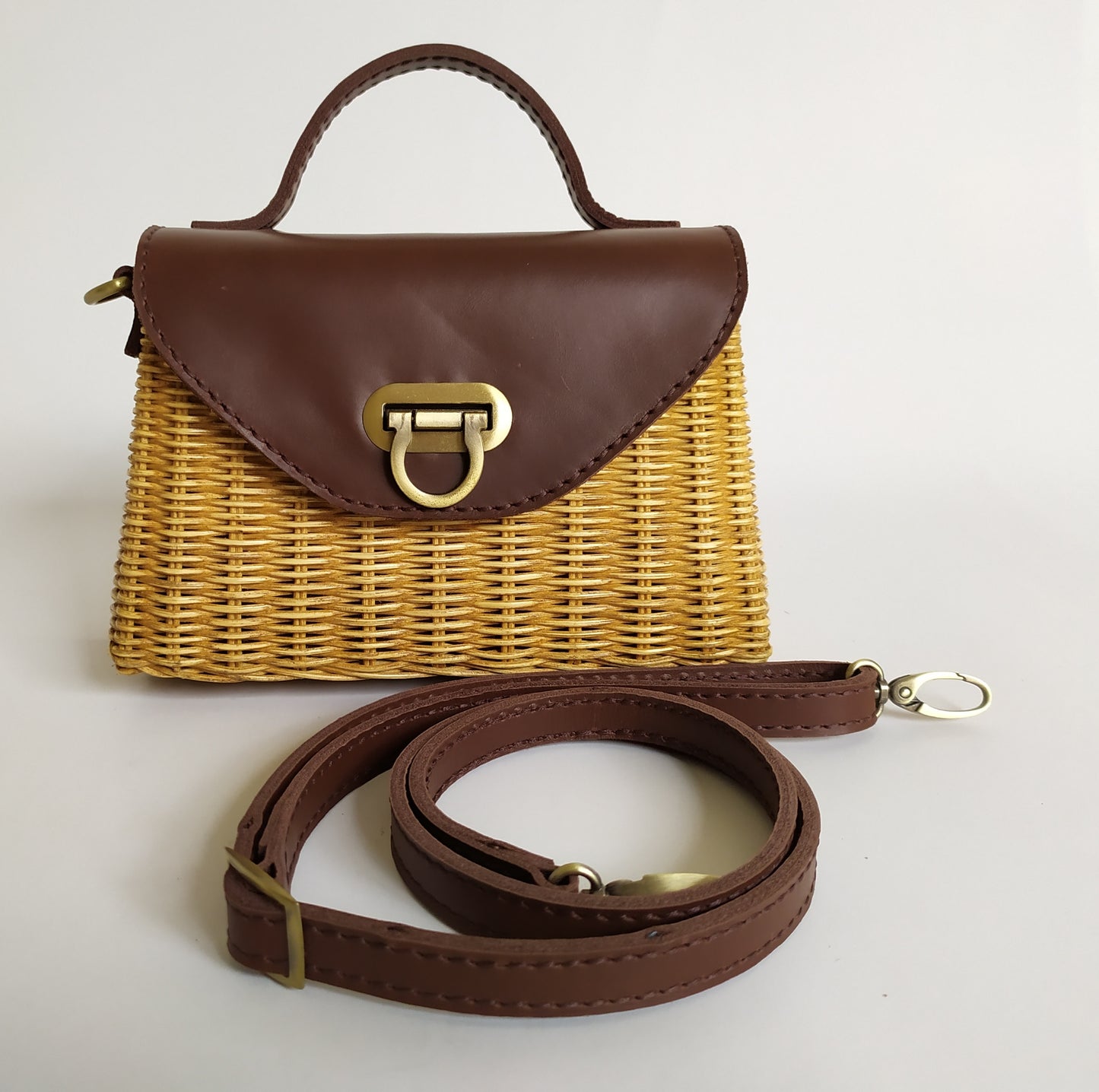 Premium Rattan Bag *Bintang* handmade fashion Handbag Straw Bag Purse Woven